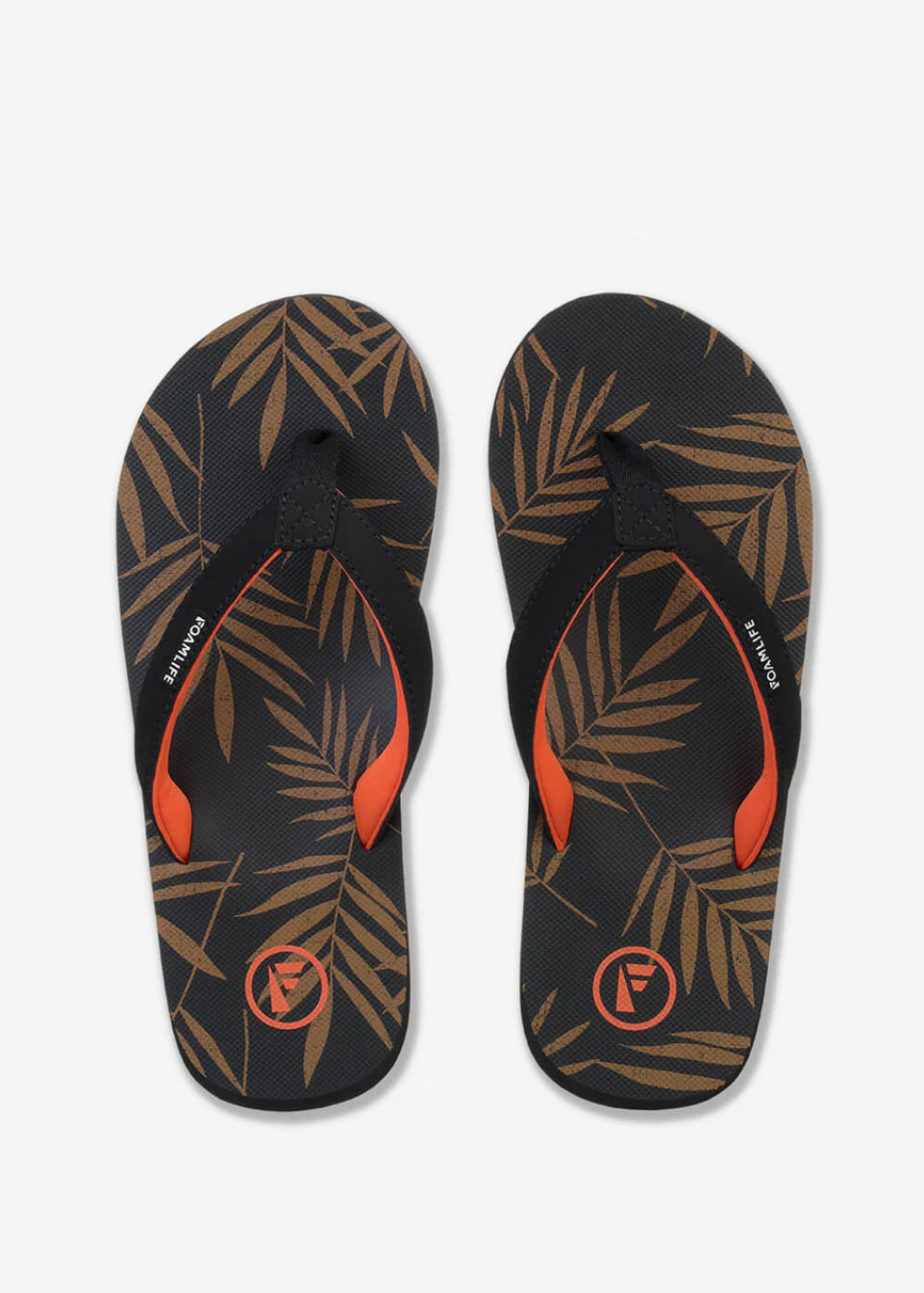 Zikat SC Flip Flops - Black/Brown