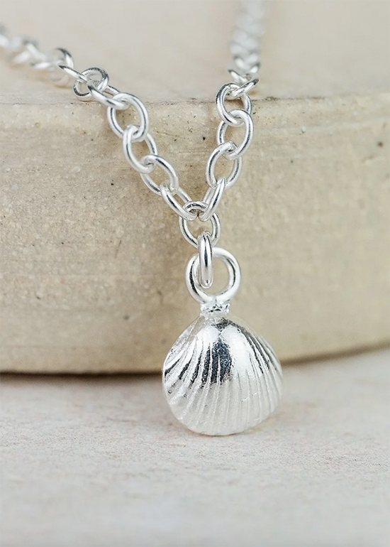 Sterling Silver Cornish Shell Bracelet