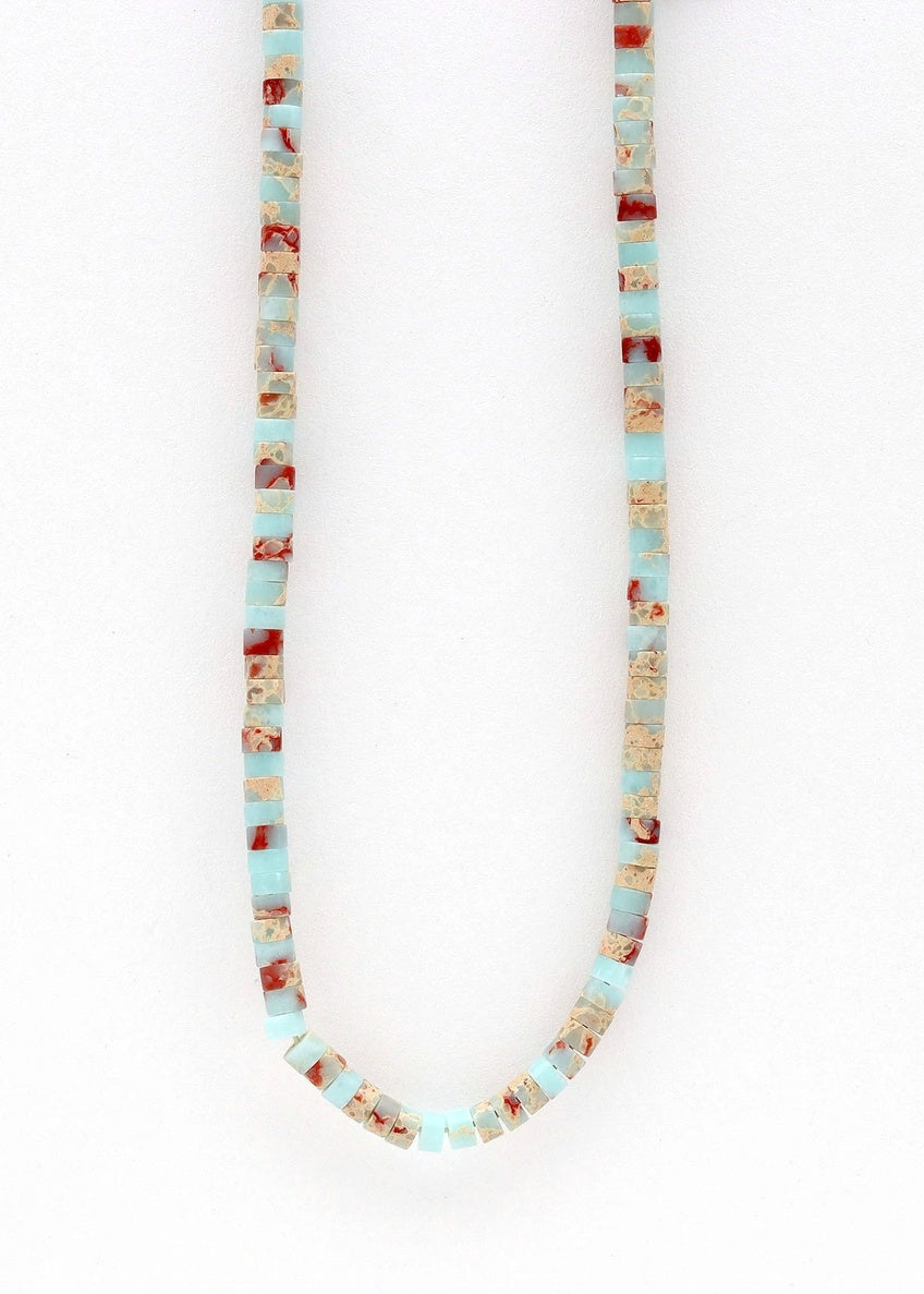Lake Toba Beaded Necklace by Pineapple Island
