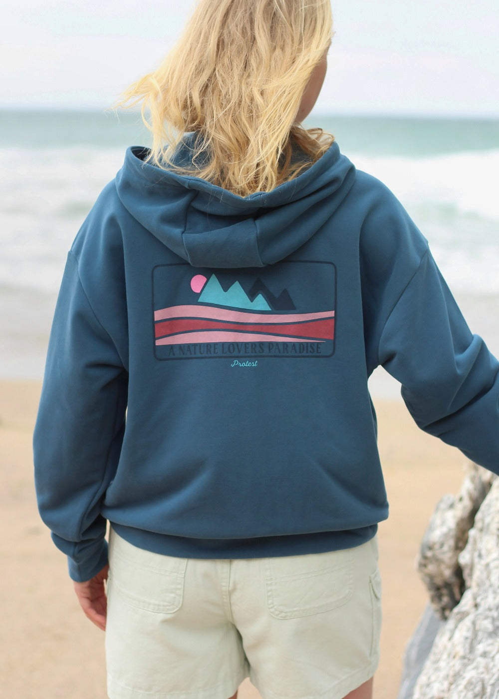 Protest PRTKay Zip Front Hooded Sweatshirt The Beach Boutique A Shop For Ocean Lovers