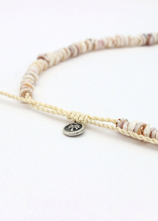 Enu Island Beaded Shell Necklace by Pineapple Island