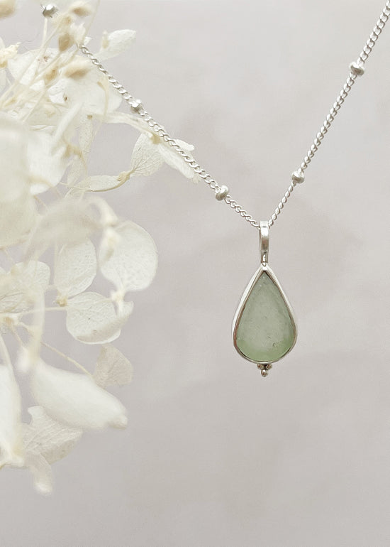 Ocean Tides Seaglass Pendant Necklace