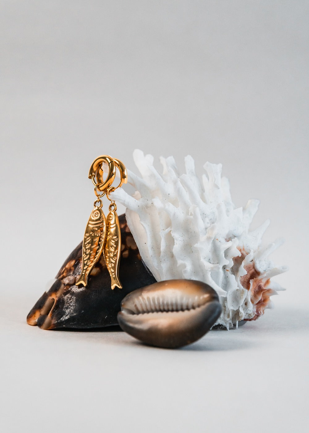 Selkie Fish Hoop Earrings