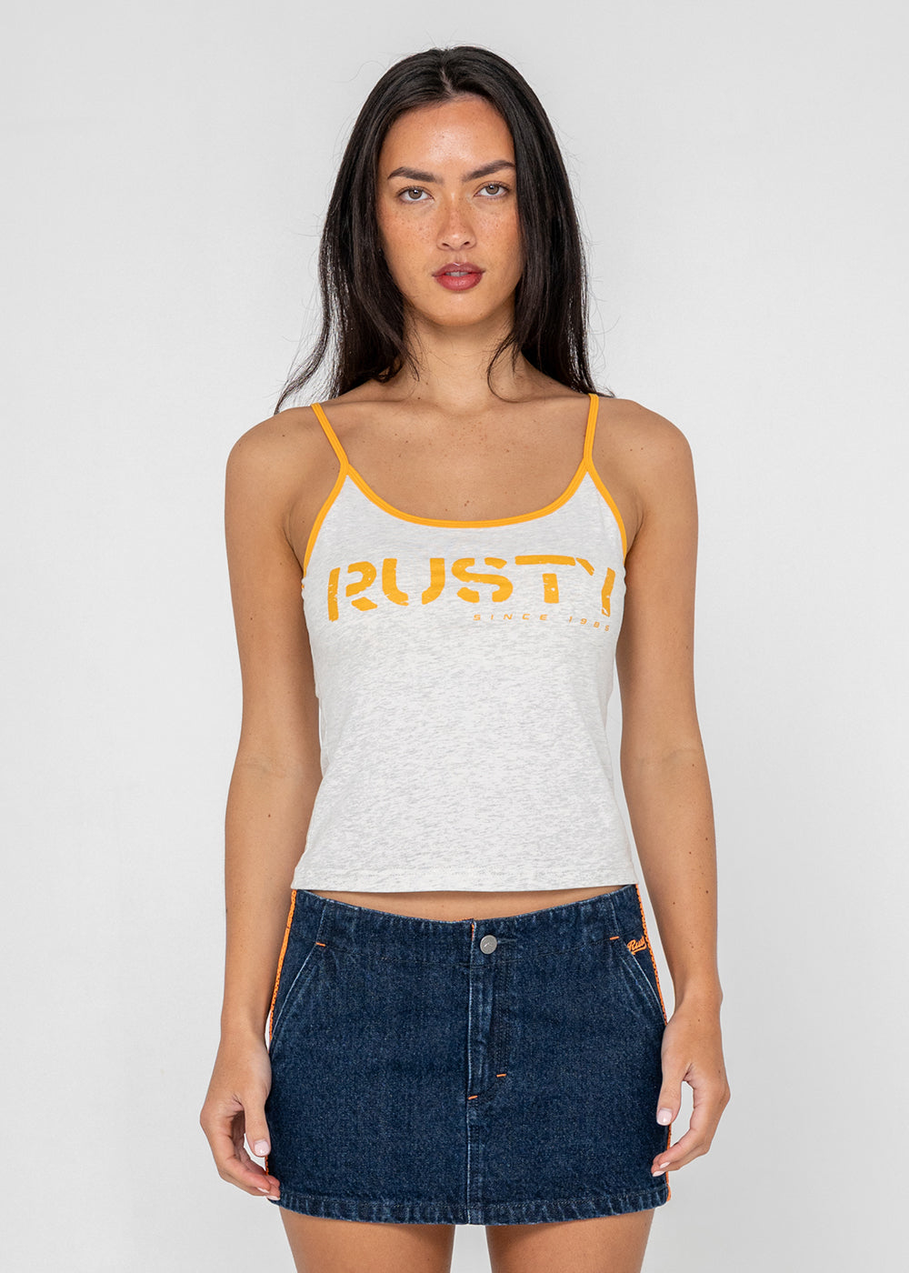 Tank Girl Contrast Staple Singlet