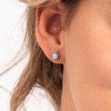 Larimar Marina Stud Earrings by Tropical Tribe