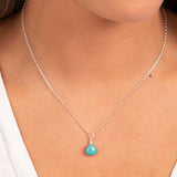 Turquoise Pendant Necklace by Sadie Jewellery