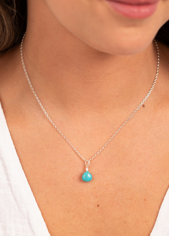 Turquoise Pendant Necklace by Sadie Jewellery