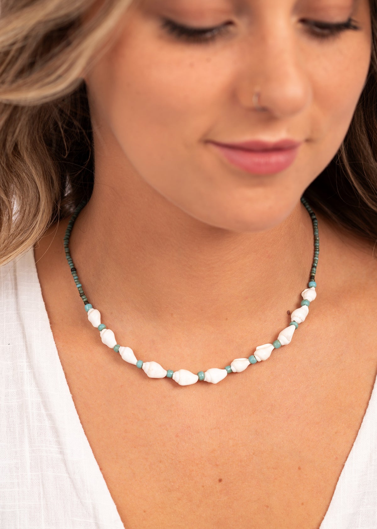 Hilo Shell Necklace by At Aloha