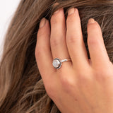 Moonstone Marina Ring by Tropical Tribe