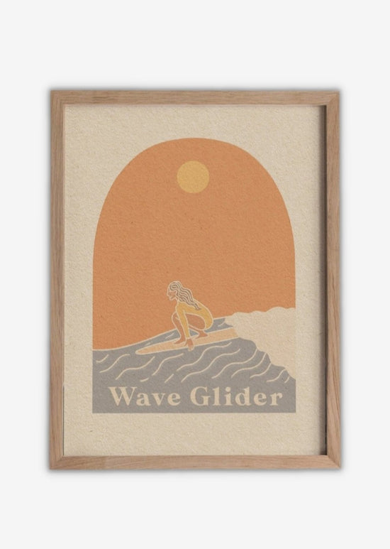 Wave Glider Art Print