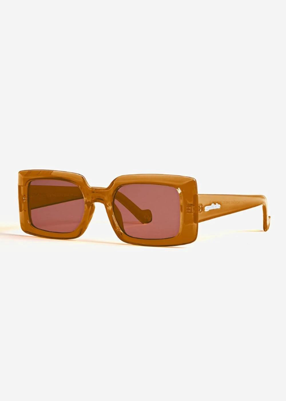 Dart Burnt Honey Eco Sunglasses by Szade