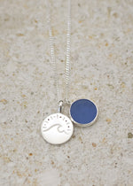 Live By The Tides Sea Glass Necklace by Shimmy Bracelets