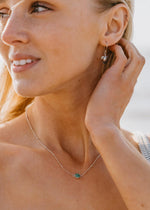 Turquoise Bubble Chain Necklace by Tropical Tribe