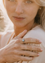 Larimar Marina Ring by Tropical Tribe