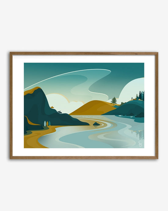 Load image into Gallery viewer, Island Giants Limited Edition Print by Yaz Baxter
