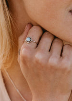 Larimar Marina Ring by Tropical Tribe
