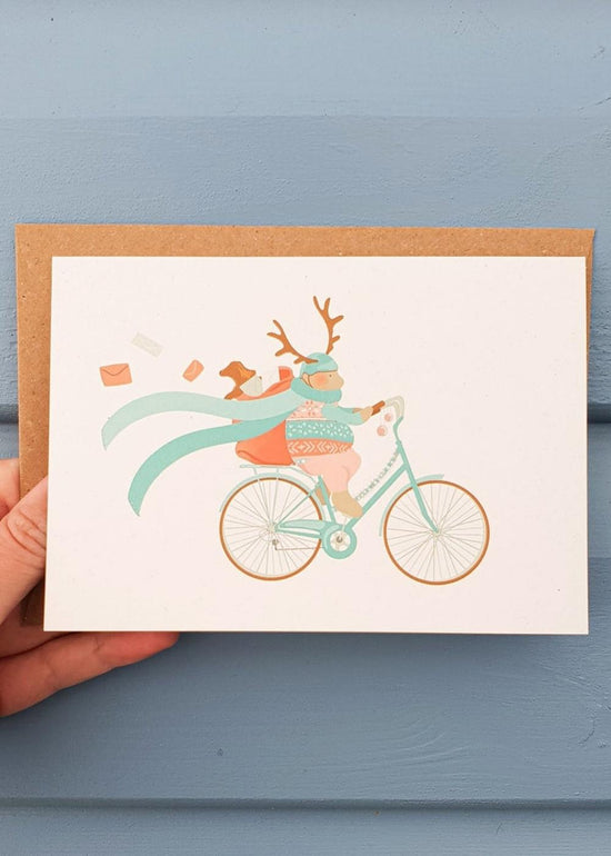 Special Delivery Christmas Greeting Card