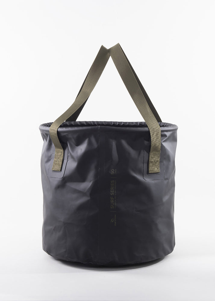 Surf Series 50L Black Bucket Bag by Rip Curl