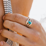 Blue Rock Ring by At Aloha