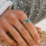 Turquoise Marina Ring by Tropical Tribe
