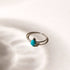 Bowie Turquoise Drop Ring by At Aloha