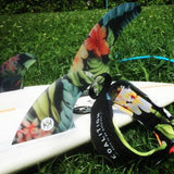 Waikiki Floral Surfboard Fin (various sizes)