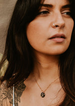 Gold Starlit Seas Necklace by Catch The Sunrise