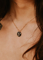 Gold Starlit Seas Necklace by Catch The Sunrise