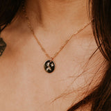 Gold Starlit Seas Necklace by Catch The Sunrise