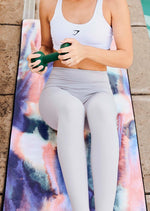 Desert Sage Yoga Towel by Slowtide