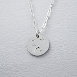 Silver Starlit Seas Necklace by Catch The Sunrise