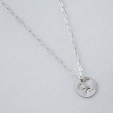 Silver Starlit Seas Necklace by Catch The Sunrise