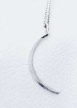 Silver Luna Necklace by Catch The Sunrise