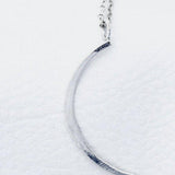 Silver Luna Necklace by Catch The Sunrise