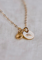 Gold Sunset Necklace by Catch The Sunrise