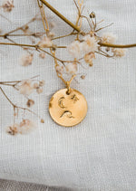 Gold Starlit Seas Necklace by Catch The Sunrise