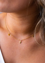 Gold Arrows Necklace by Catch The Sunrise