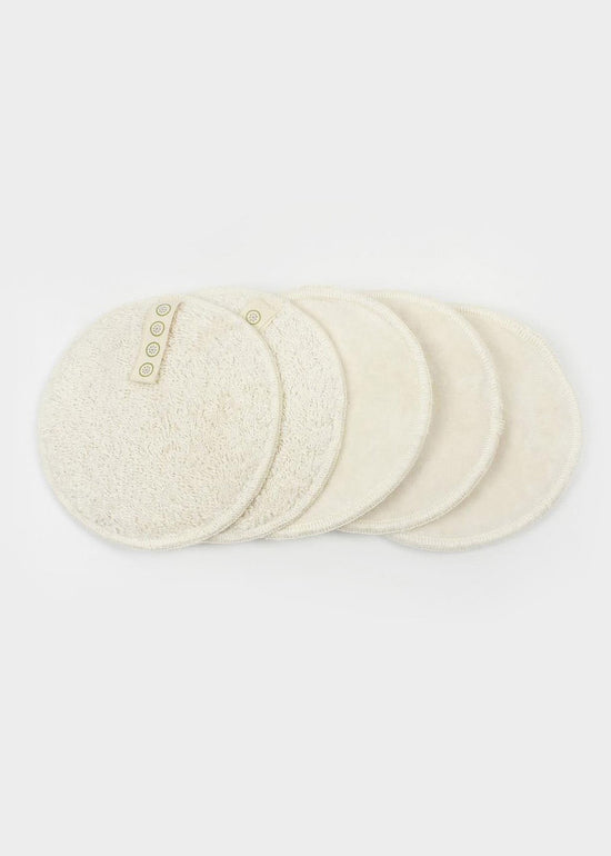 Organic Cotton Facial Pads - Pack Of 5