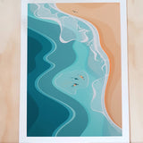 Swimmers Limited Edition Print by Yaz Baxter