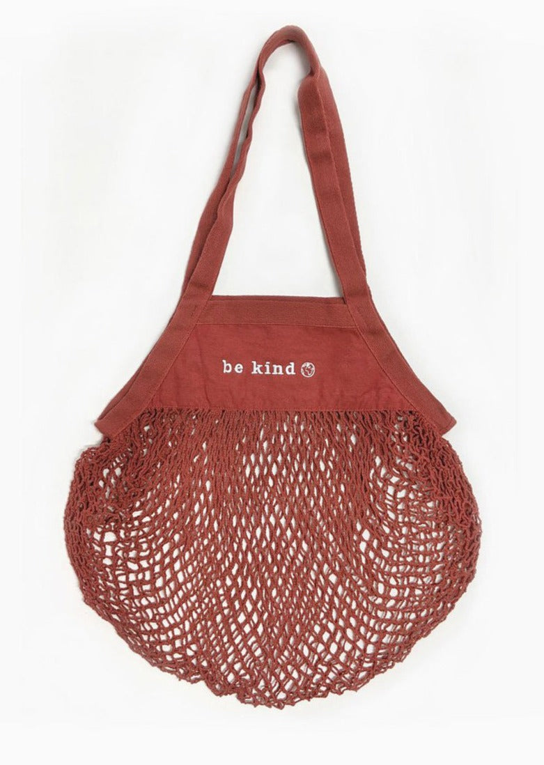 Organic Cotton Long-Handled Mesh Bag