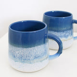 Coastal Blue Glazed Ombre Mug