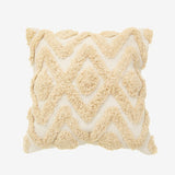 Bohemian Textured Cushion in Natural