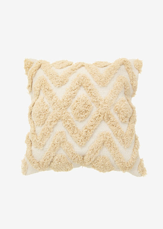 Natural Bohemian Textured Cushion