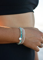 Double Wrap Aloha Wave Bracelet
