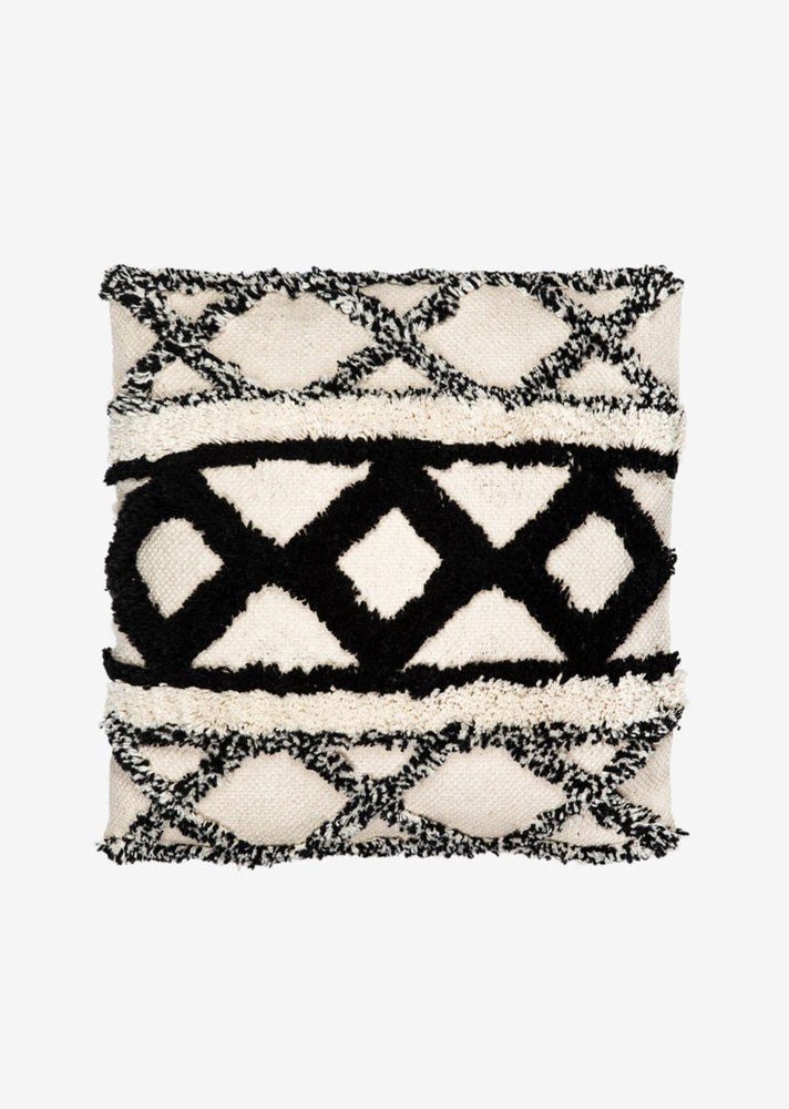 Scandi Boho Cotton Textured Cushion
