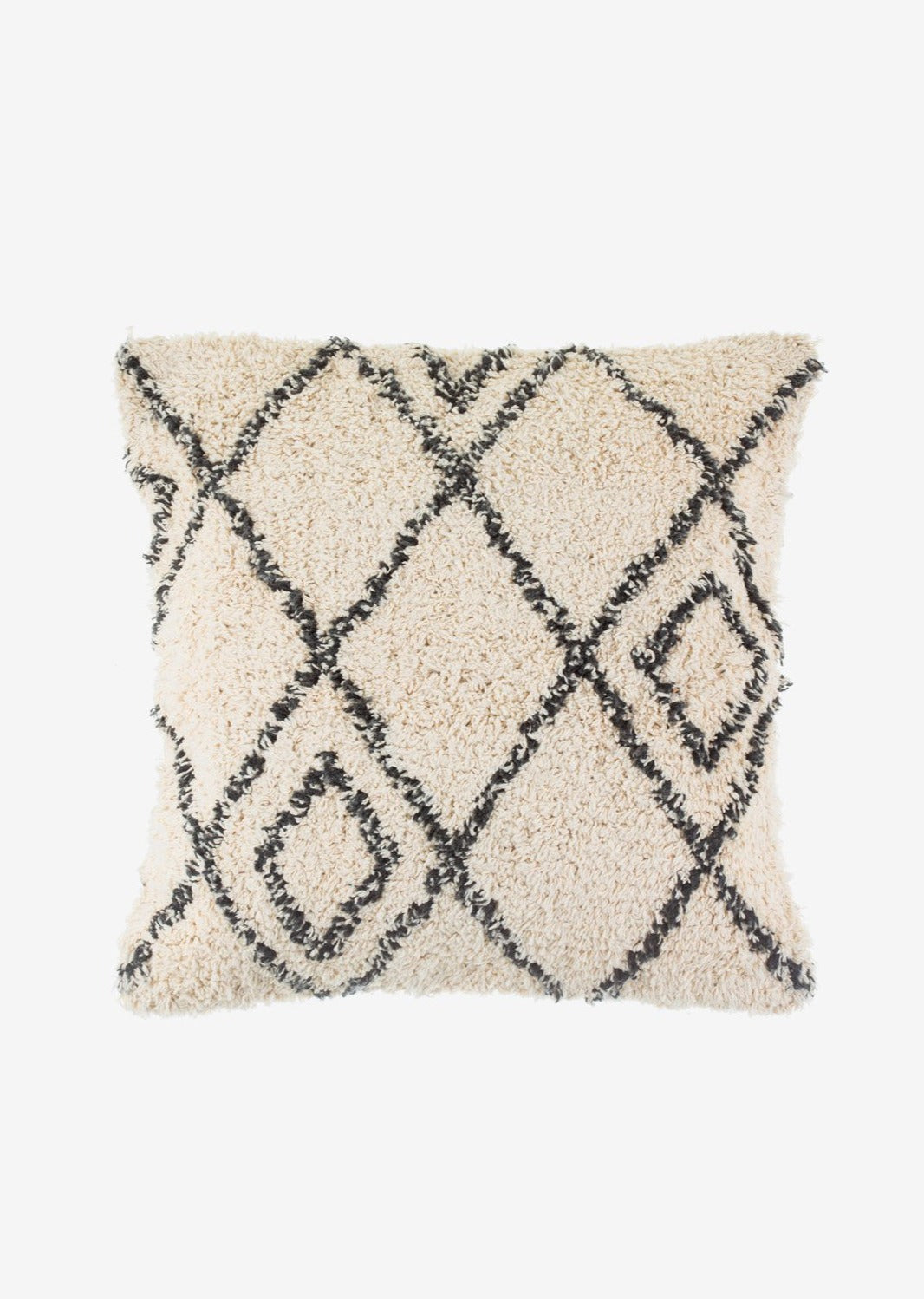 Load image into Gallery viewer, SurfGirl Beach Boutique Home Decor Interior Scandi Boho Diamond Cotton Textured Cushion
