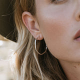 Maxi Wave Hoop Earrings by DaisyV Jewellery
