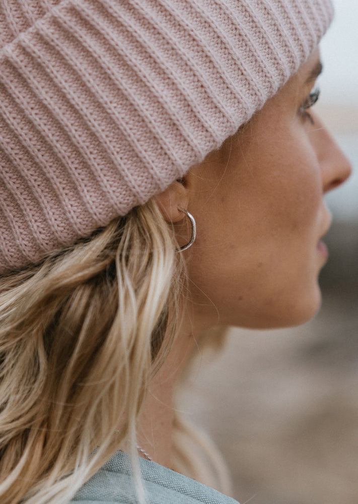 Midi Wave Hoop Earrings by DaisyV Jewellery