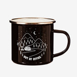 Out Of Office - Adventure Enamel Mug