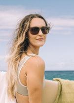 Kiva Sunglasses in Cola Amber by Sunski